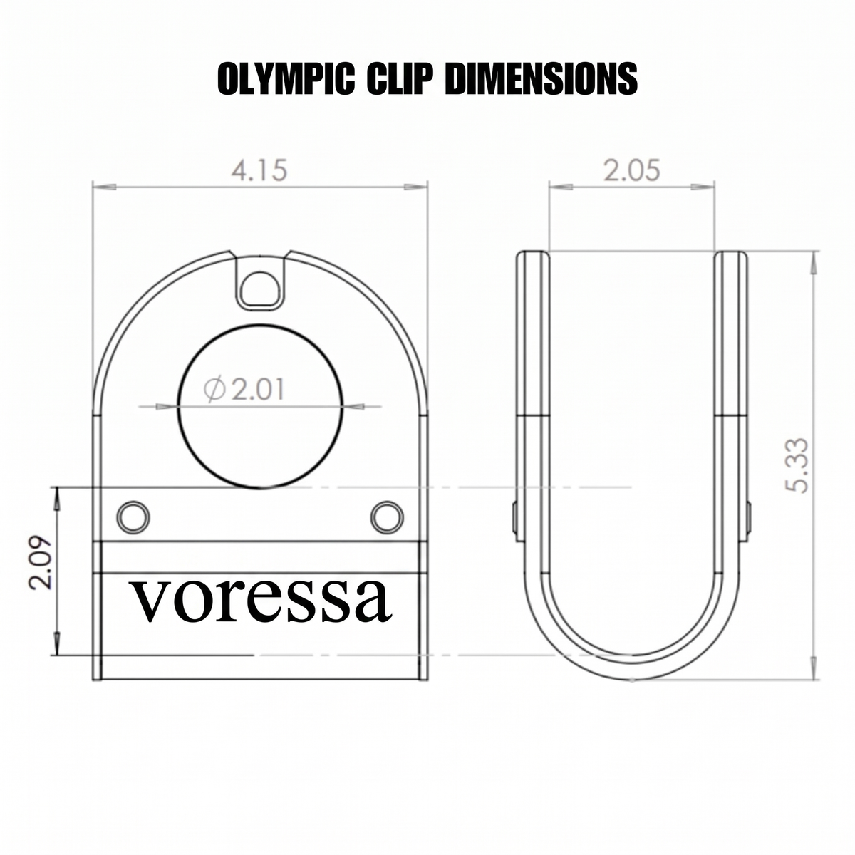 Voressa U-Clip Gym Attachment 2