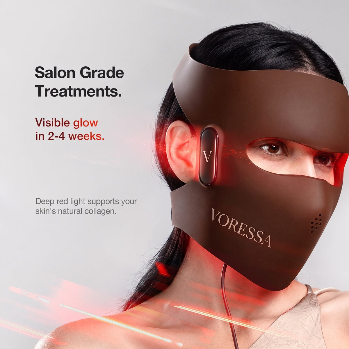 Voressa Red Light Face Mask