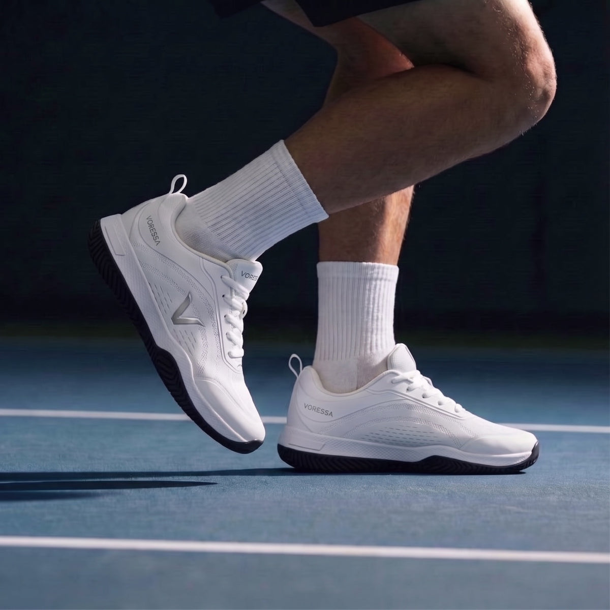 Voressa Wide Toe Court Shoe
